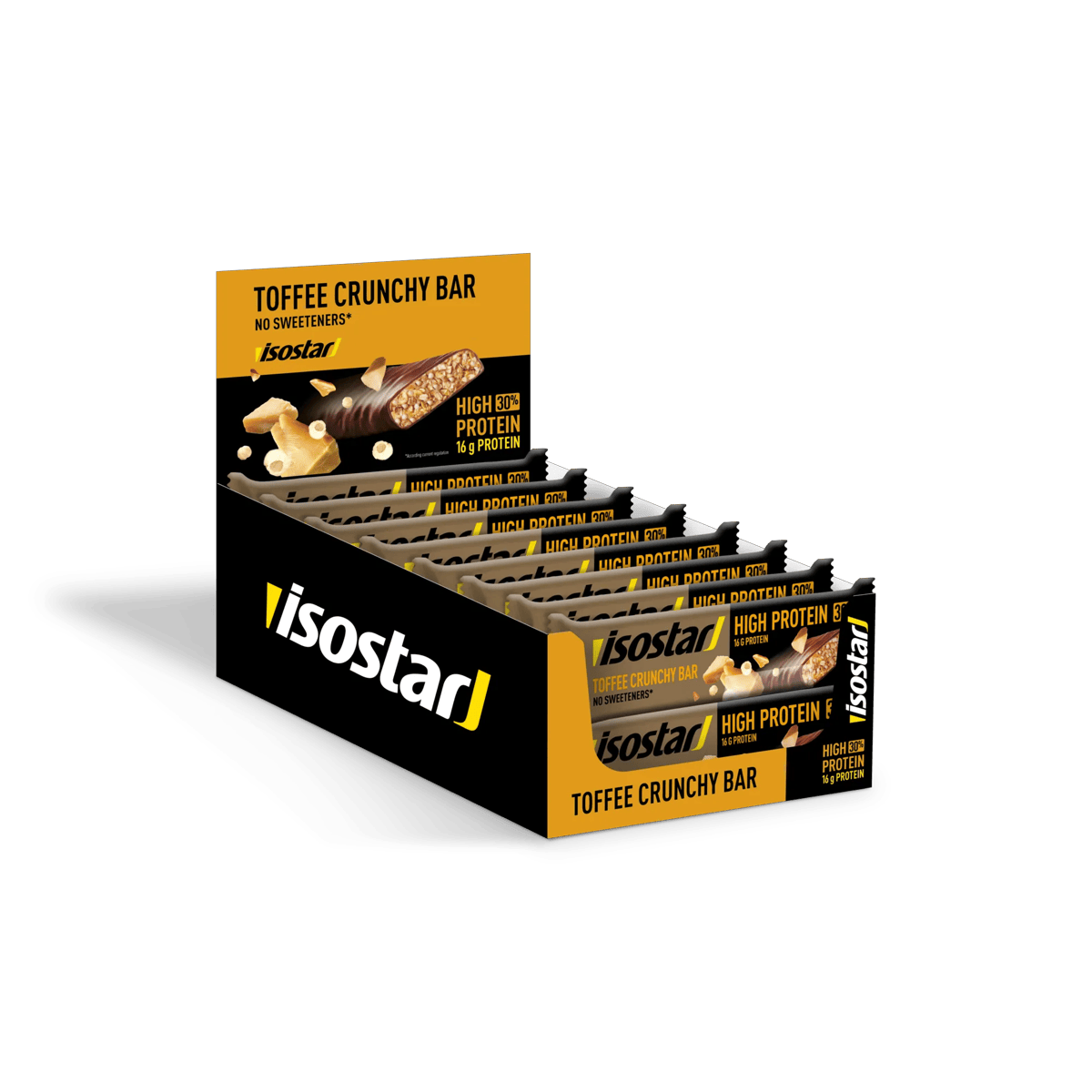 Isostar High Protéine Toffee Crunchy Set 