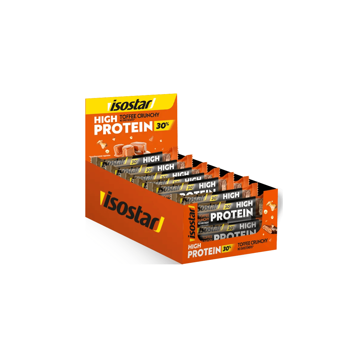 Isostar High Protéine Toffee Crunchy Set 
