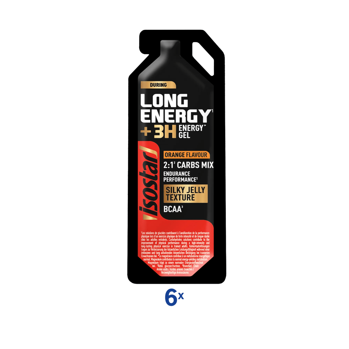Isostar Long Energy Gel Orange 6x