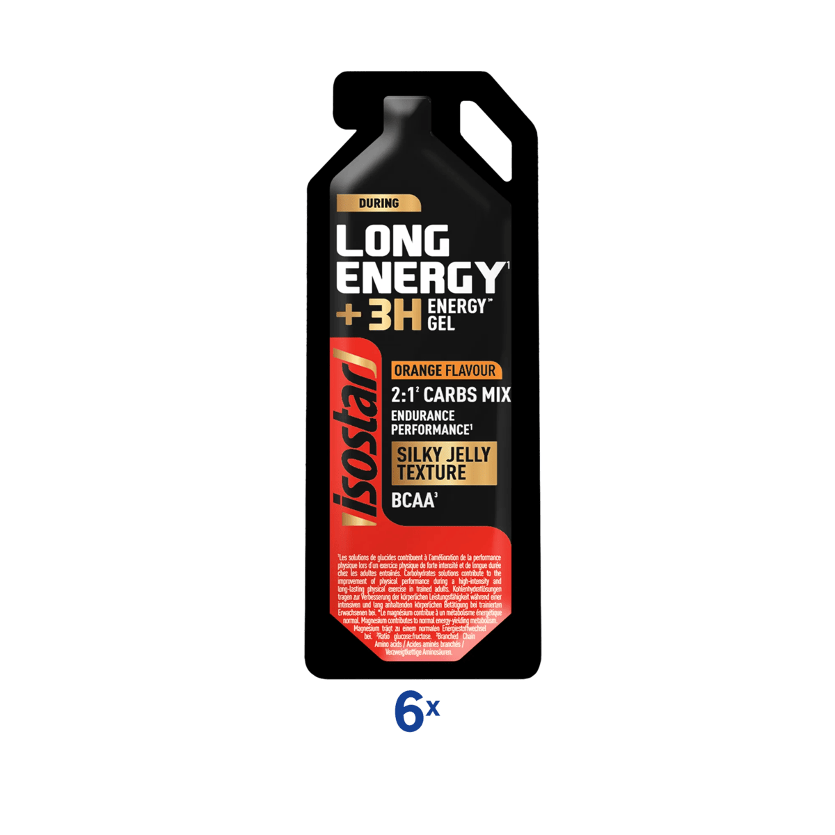 Isostar Long Energy Gel Orange 6x