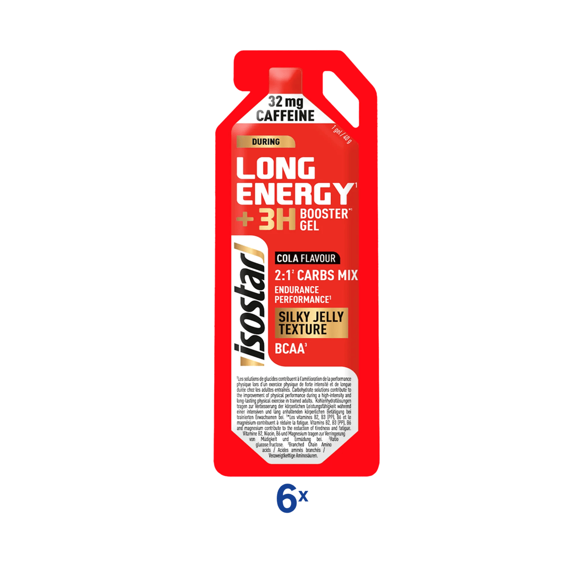 Isostar Long Energy Gel Cola Boost 6x