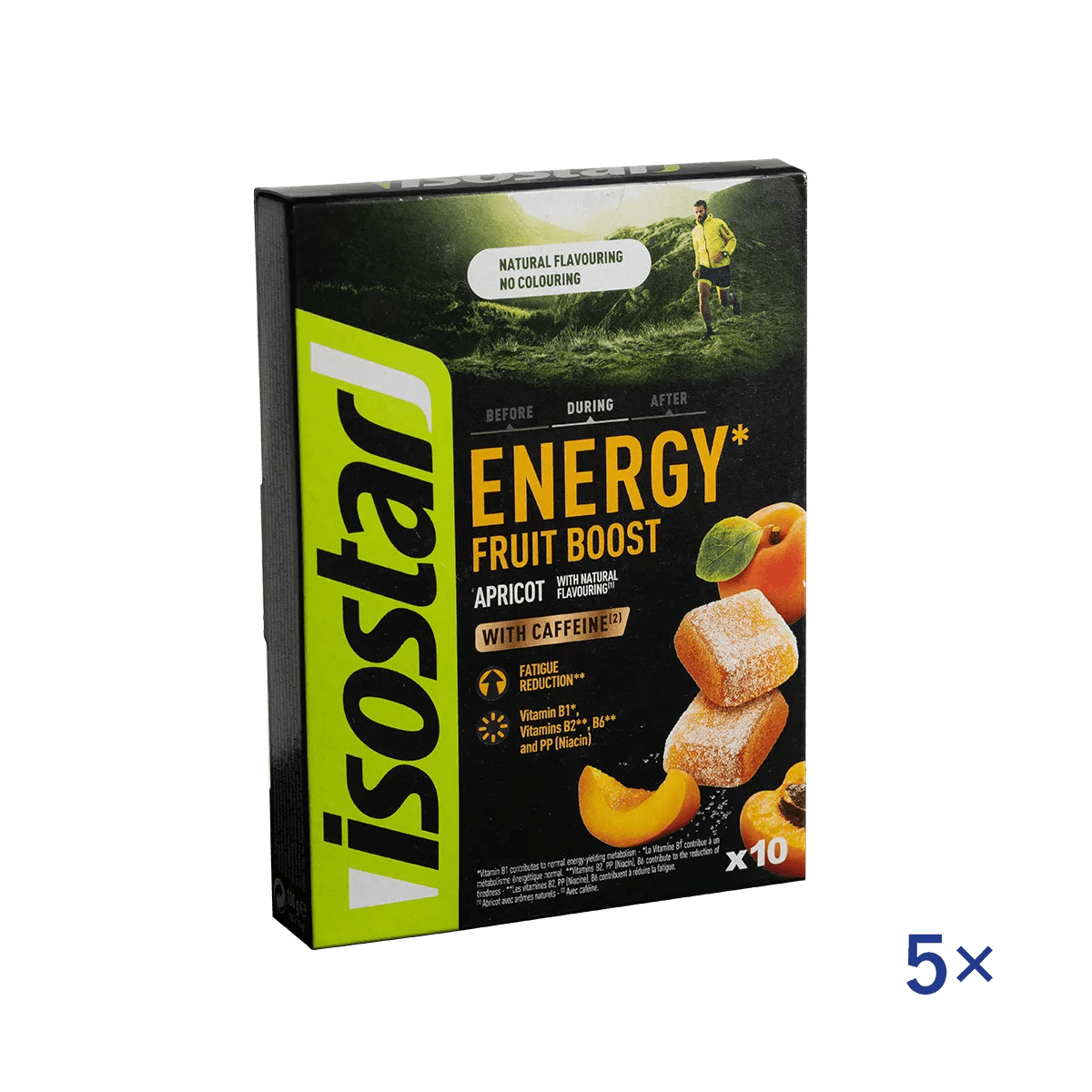 Isostar Energy Boost Apricot 5x