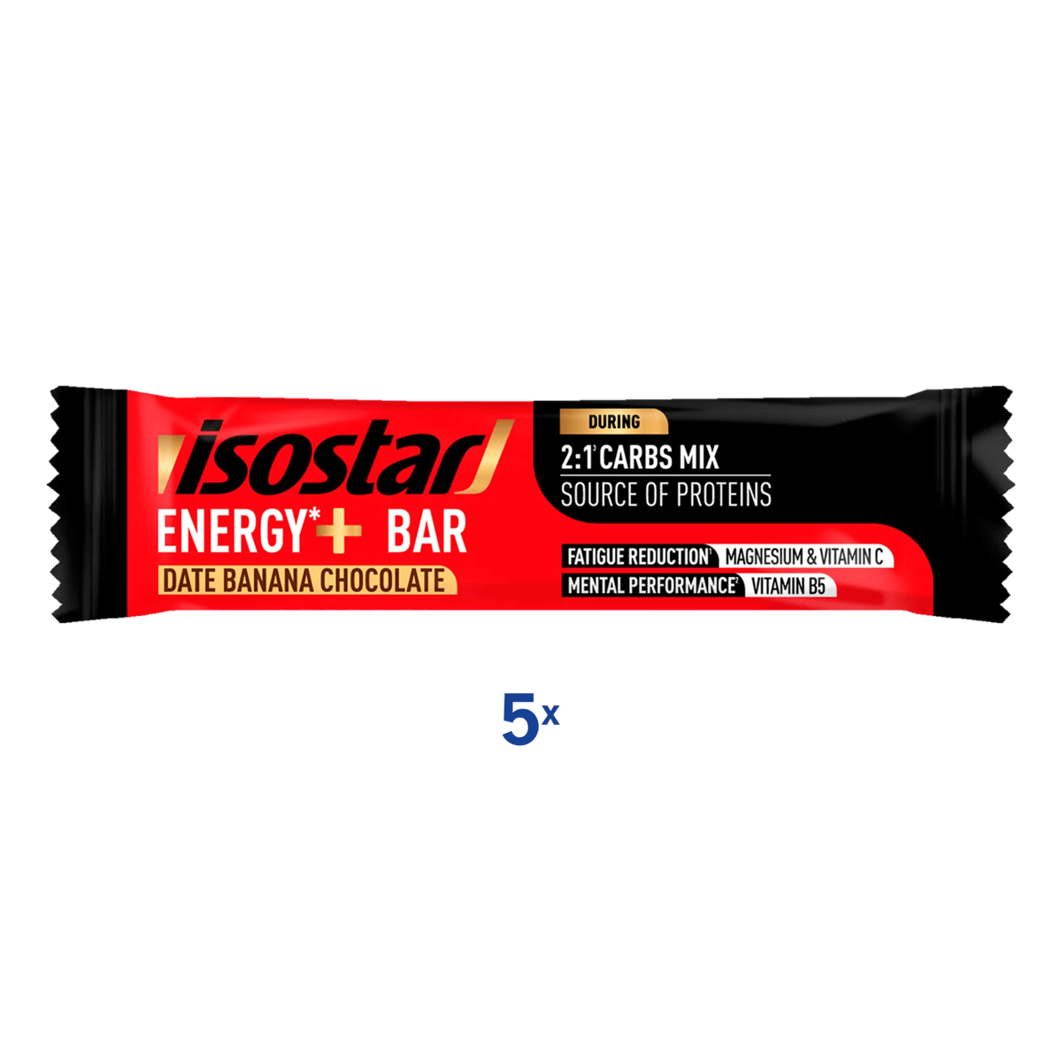 Isostar Long Energy Bar 5x