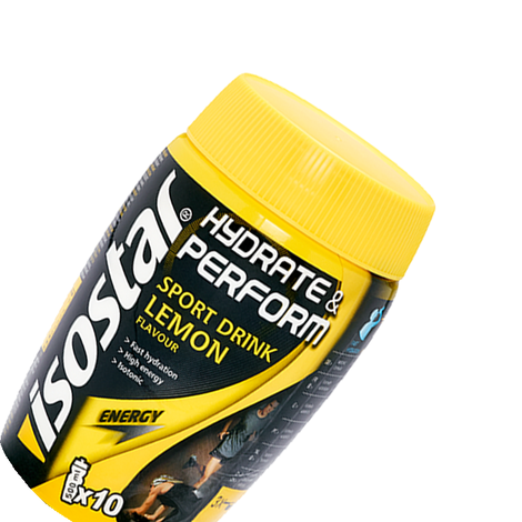 Packshot_Isostar_Hydrate&Perform Pulver_Lemon_Sportgetränk