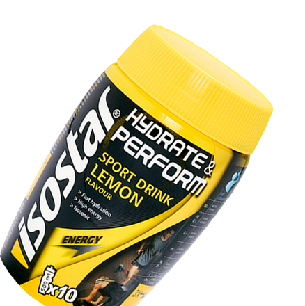 Packshot_Isostar_Hydrate&Perform poudre_Lemon_boisson-sportive