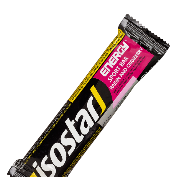 Packshot_Isostar_Energieriegel_Raisin_Cranberry_Sportriegel