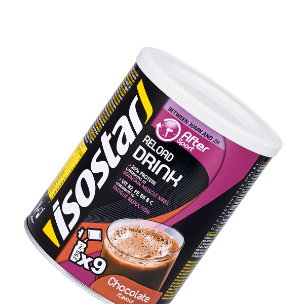 Packshot_Isostar After Sport_Schokolade_Eiweisspulver