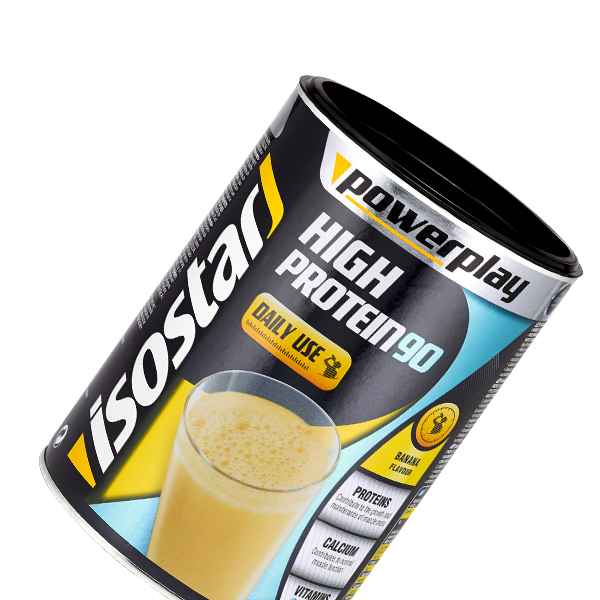 Packshot_Isostar_High Protein_Banane_Proteinpulver