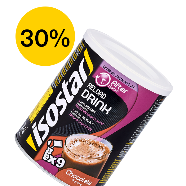 Packshot_Isostar After Sport_Schokolade_Eiweisspulver