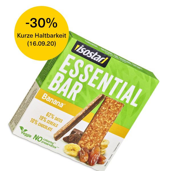 Isostar Essential Riegel Banana 3x