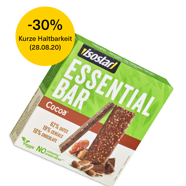 Isostar Essential Riegel Cocoa (Kakao) 3x