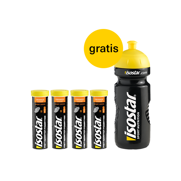 Packshot_Isostar_Powertabs_4x_Orange_Sportgetränk