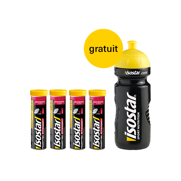 Packshot_Isostar_Powertabs_4x_Cranberry_boisson-sportive