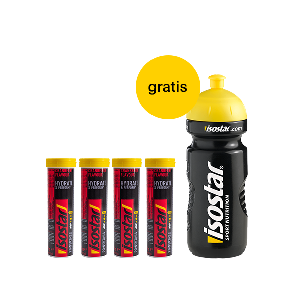Isostar Powertabs Cranberry 4x