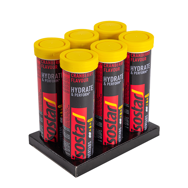 Isostar Powertabs Cranberry 6x