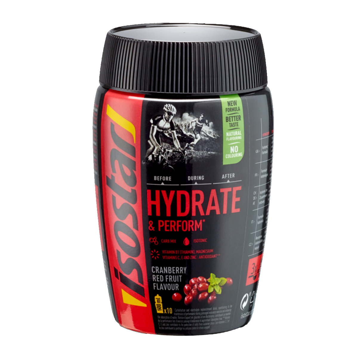 Isostar Hydrate & Perform Cranberry Red Fruit
