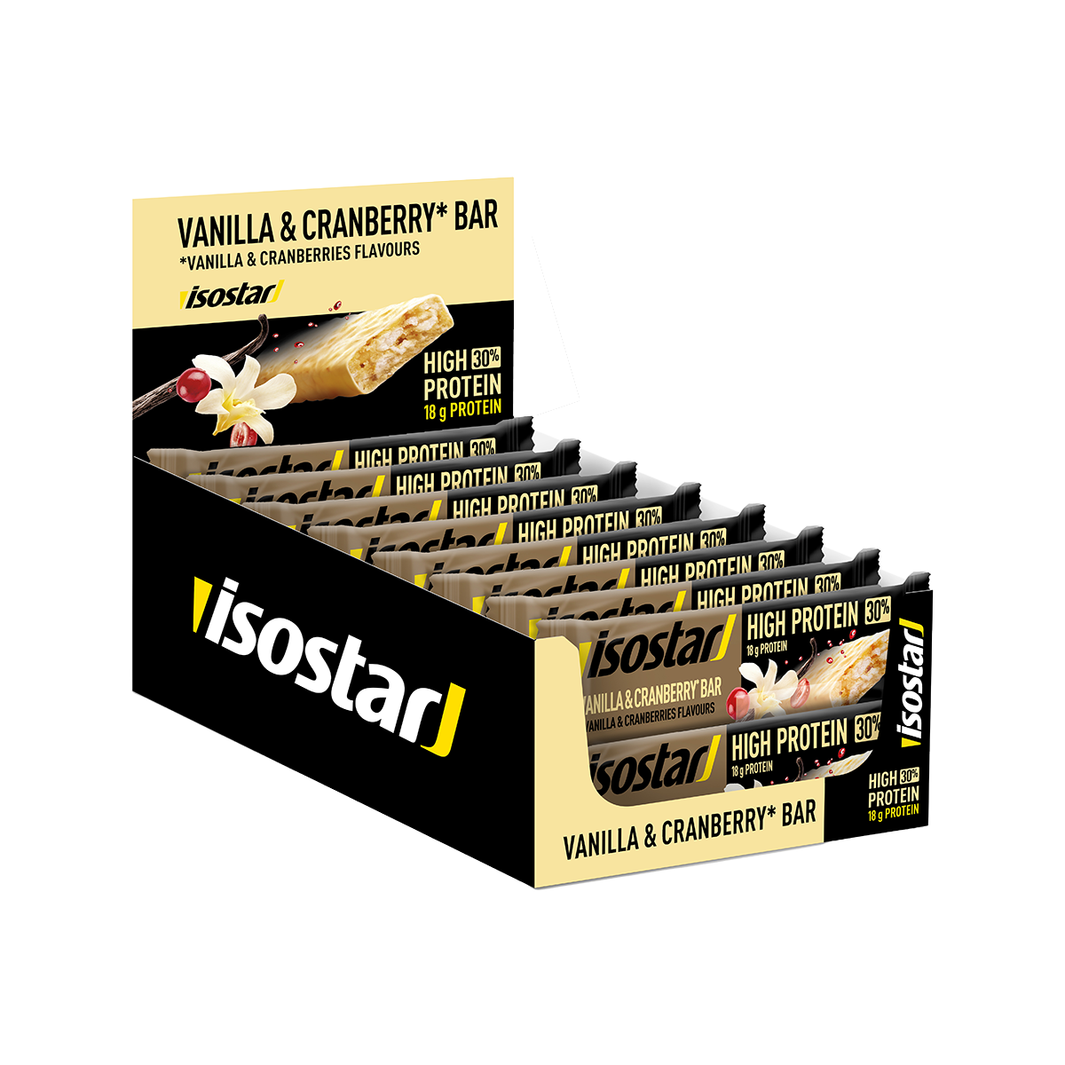 Iso HighProtein Bar Vanilla&Cranberry