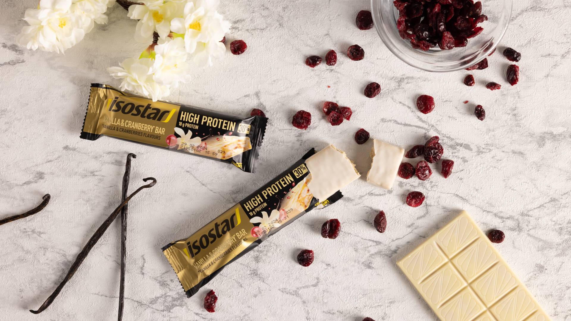 Vanilla Cranberry Riegel