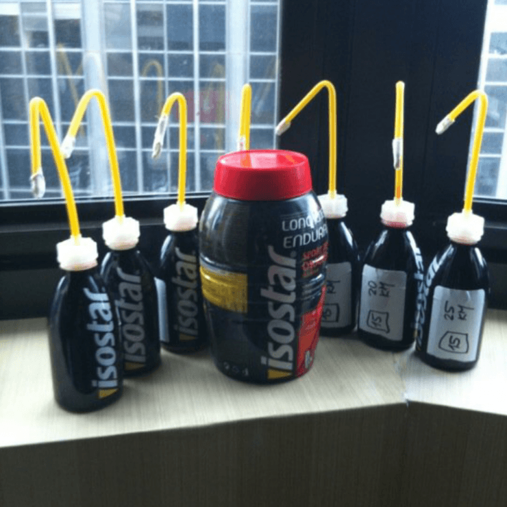 Irgendwo muss die Power ja herkommen.