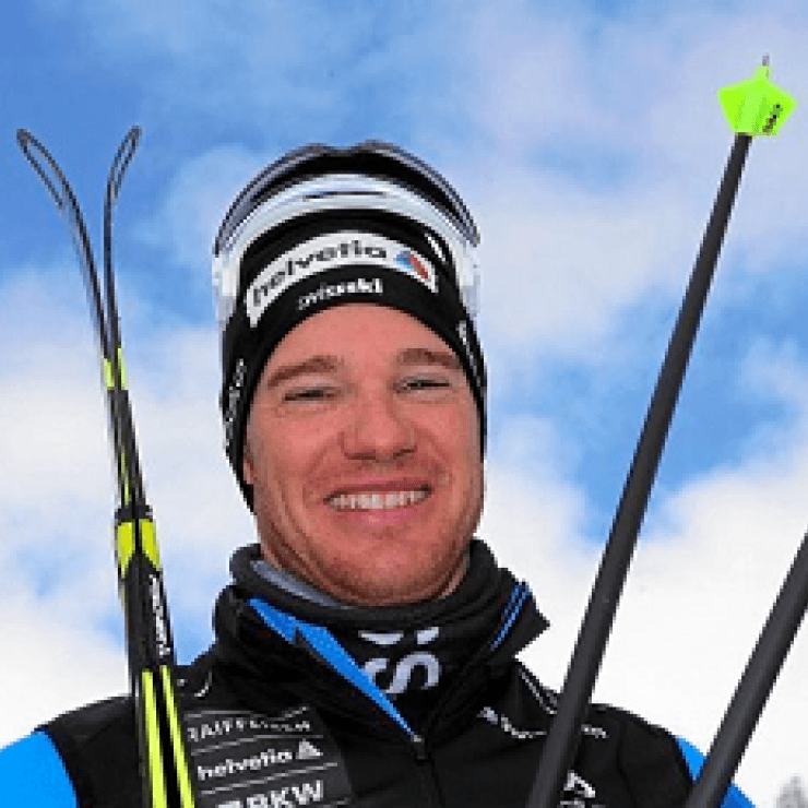 Stockbruch am Engadin Skimarathon