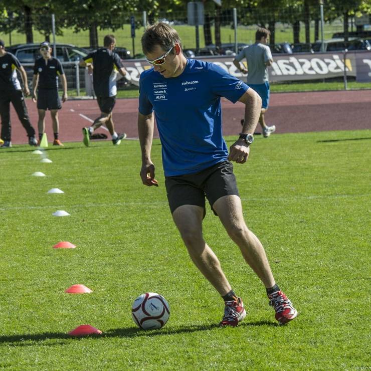 Eine neue Karriere als Fussballer?