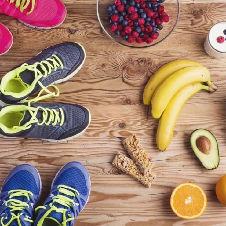 Ausgewogene Sporternährung