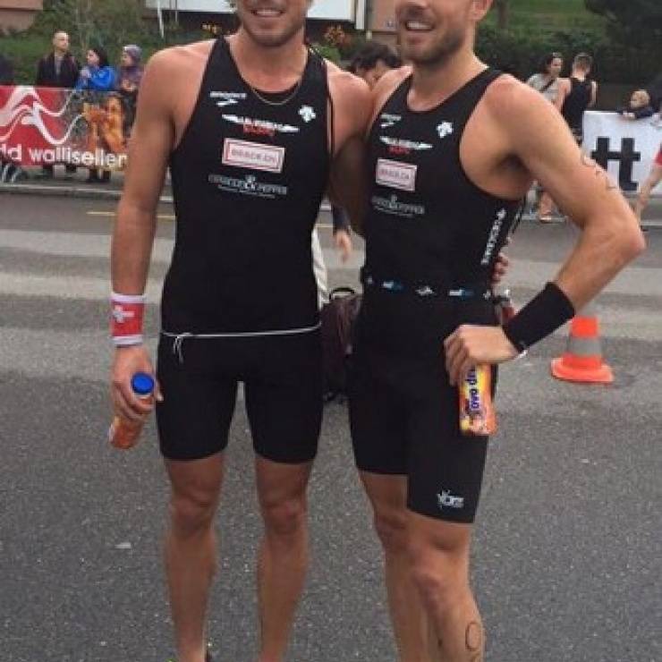 Une place sur le podium au triathlon du Valais