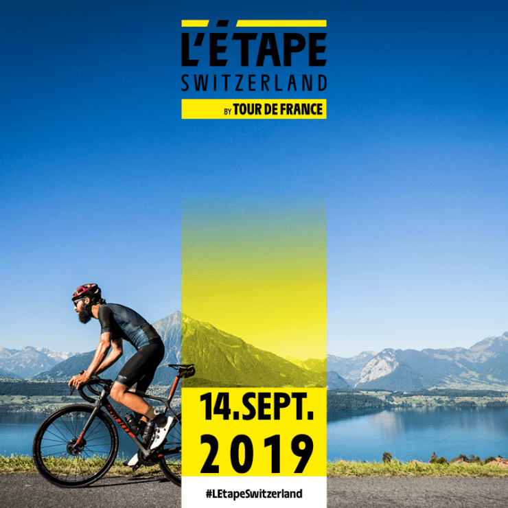 Logo L'Ãtape Switzerland by Tour de France 