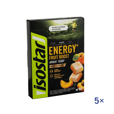 Isostar Energy Boost Apricot 5x